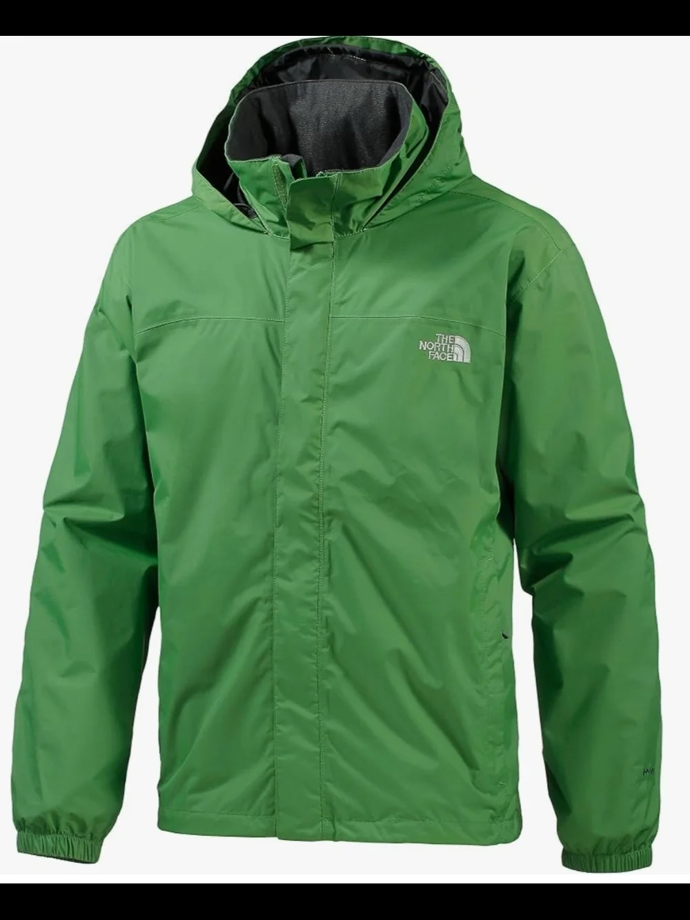 The North Face Resolve Men’s Green Hooded Windbreaker Jacket Size S